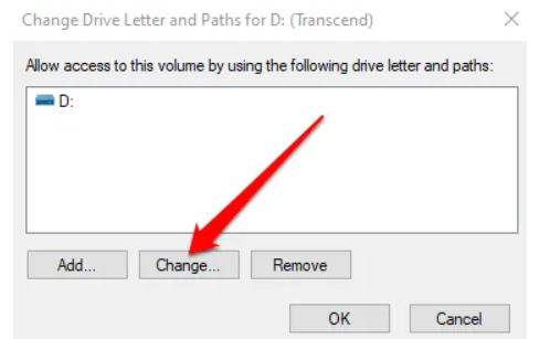 مراحل تغییر Drive Letter