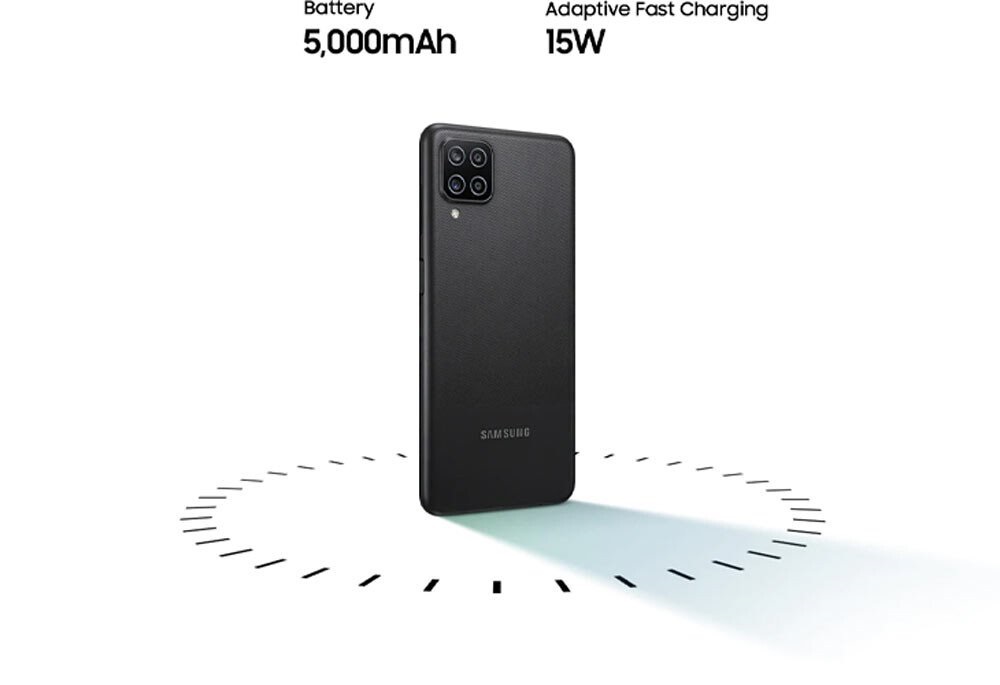 تصویر باتری Samsung Galaxy A12 Nacho و ظرفیت آن