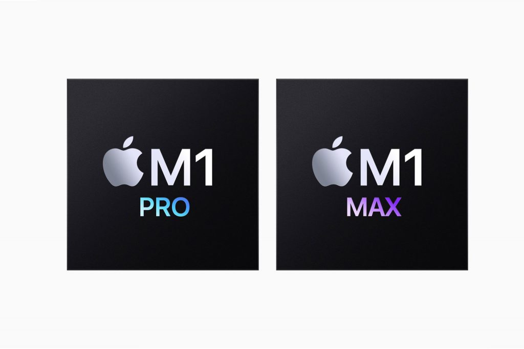 تصویر لوگوی تراشه M1 pro  و M1 max