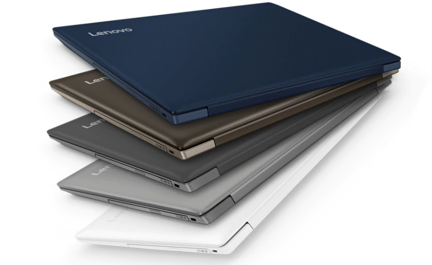 چندین لپ تاپ مدل ideapad 330 در رنگ های مختلف