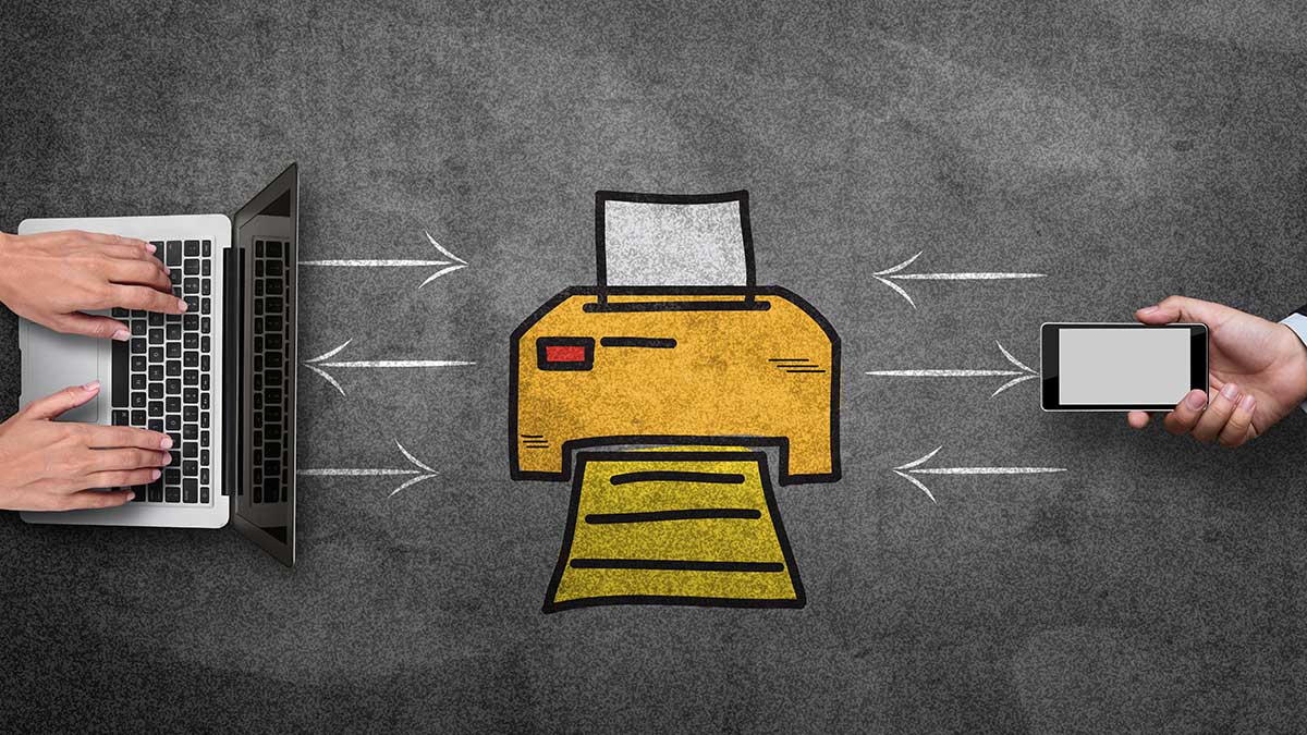 آموزش اتصال پرینتر HP به شبکه وایرلس